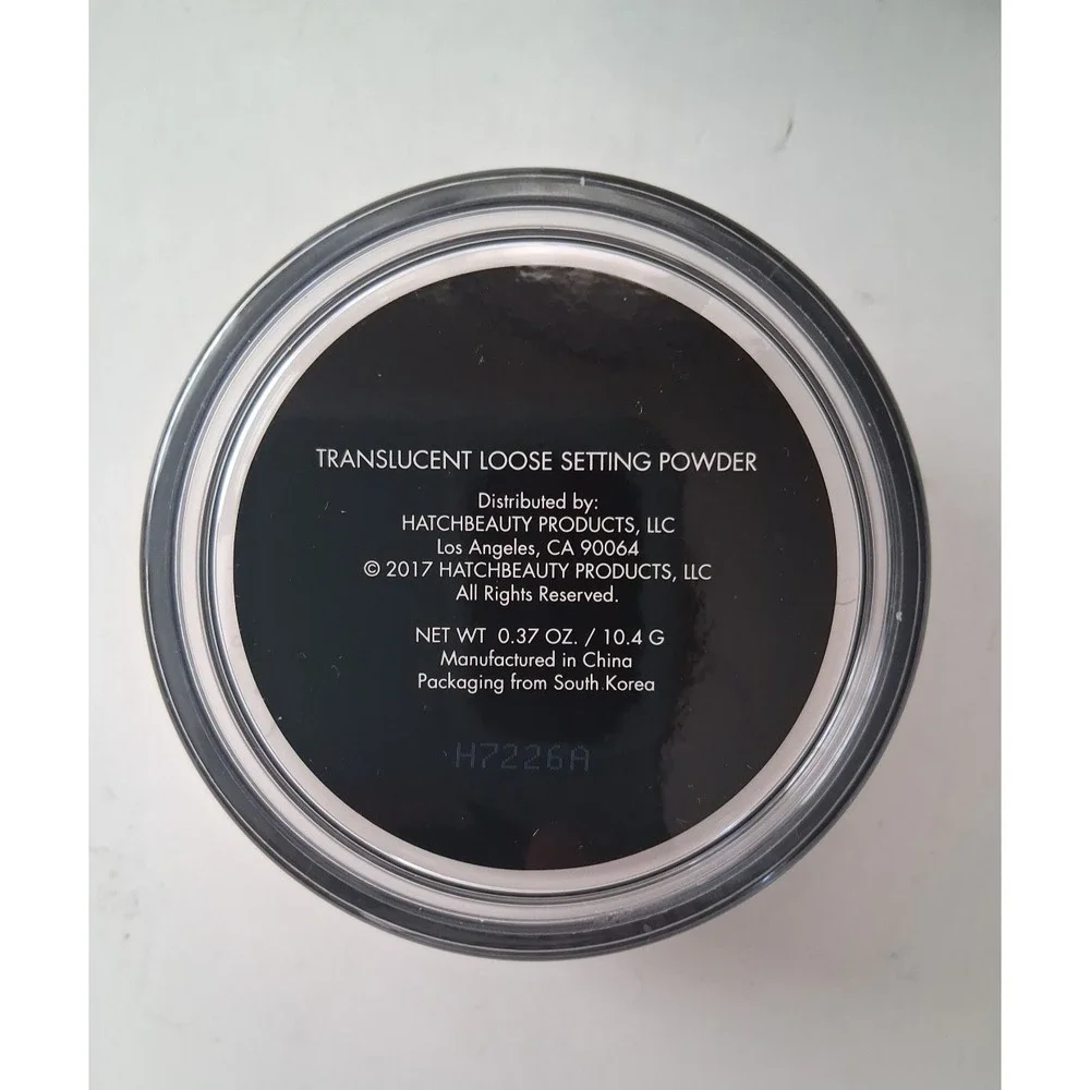 Lot of 3 Kristopher Buckle Translucent Loose Setting Powder 0.37 oz. New No Box